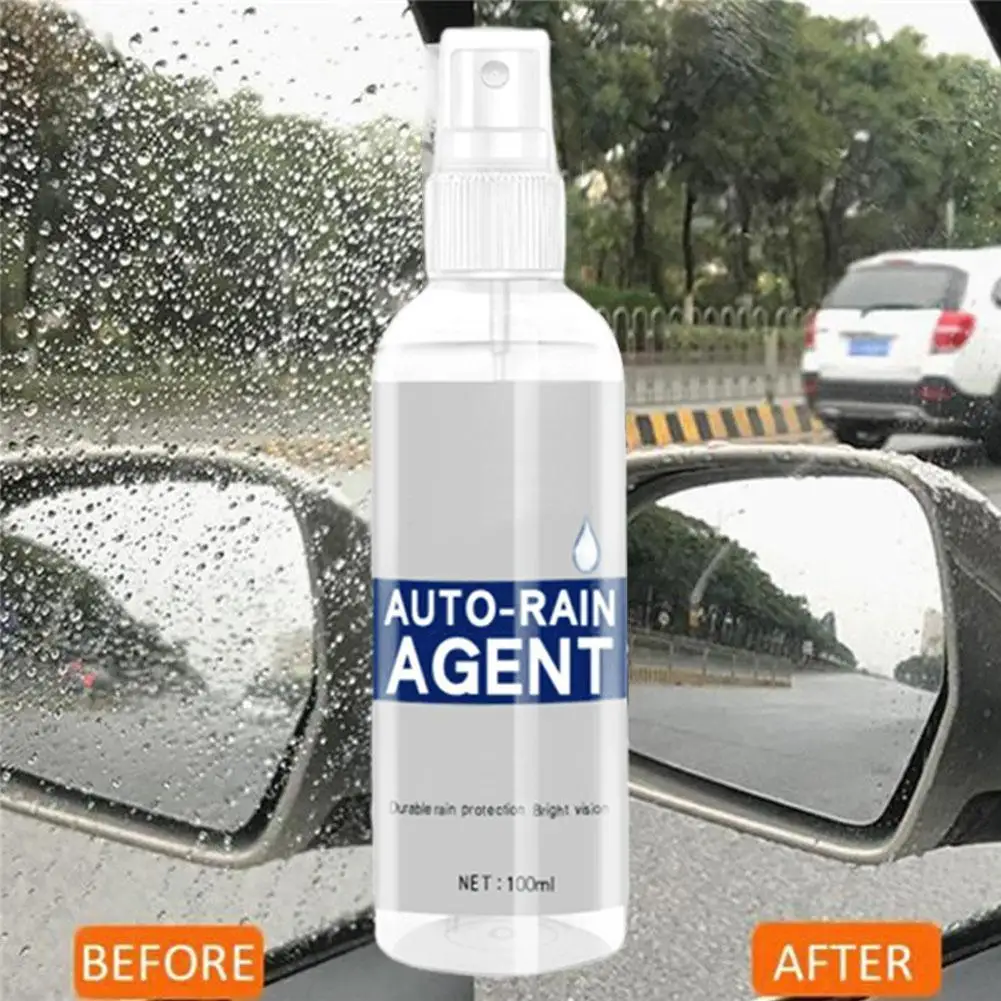 

Car Hydrophobic Coating Spray Waterproof Rainproof Anti-fog Agent Glass Nano Spray For Windscreen Bathroom Mobile Screen