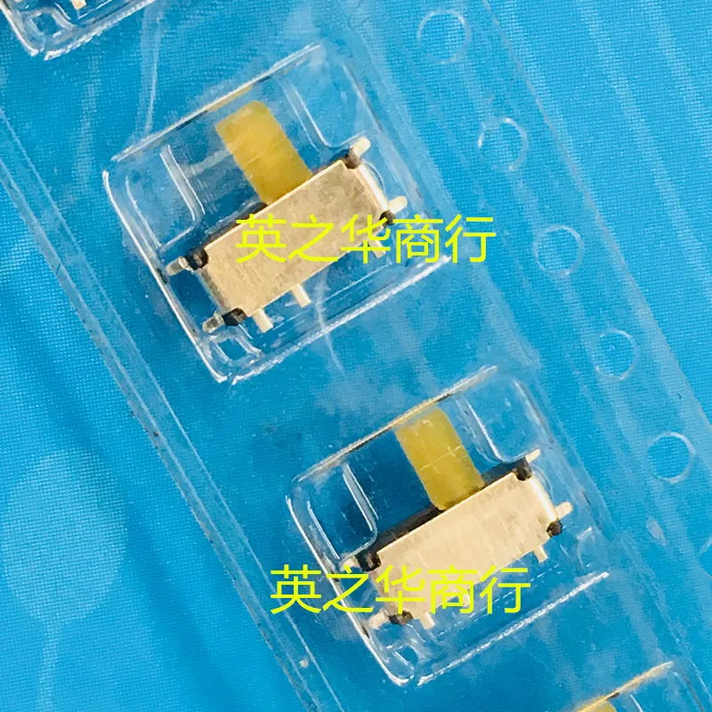 

20pcs orginal new horizontal toggle switch 7 feet 2 gears handle length 3MM side patch slide switch