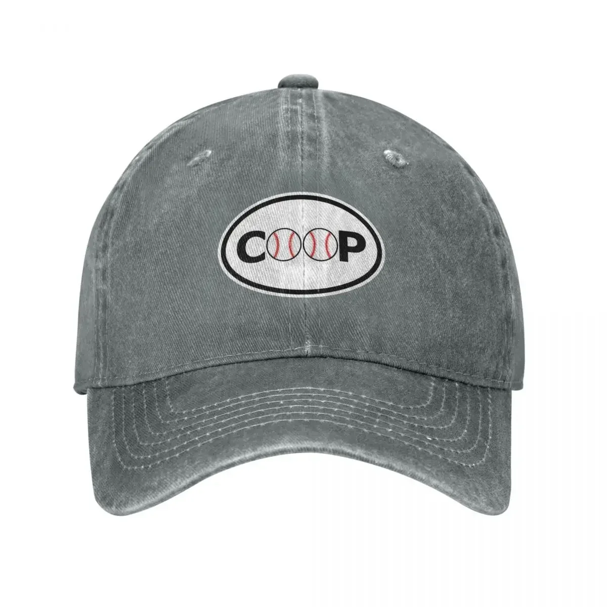 Фото Бейсболка Cooperstown NY Coop New York Oval Euro Bumper Sticker, мужская роскошная кепка в стиле аниме, рыболовная кепка для мужчин и женщин №2