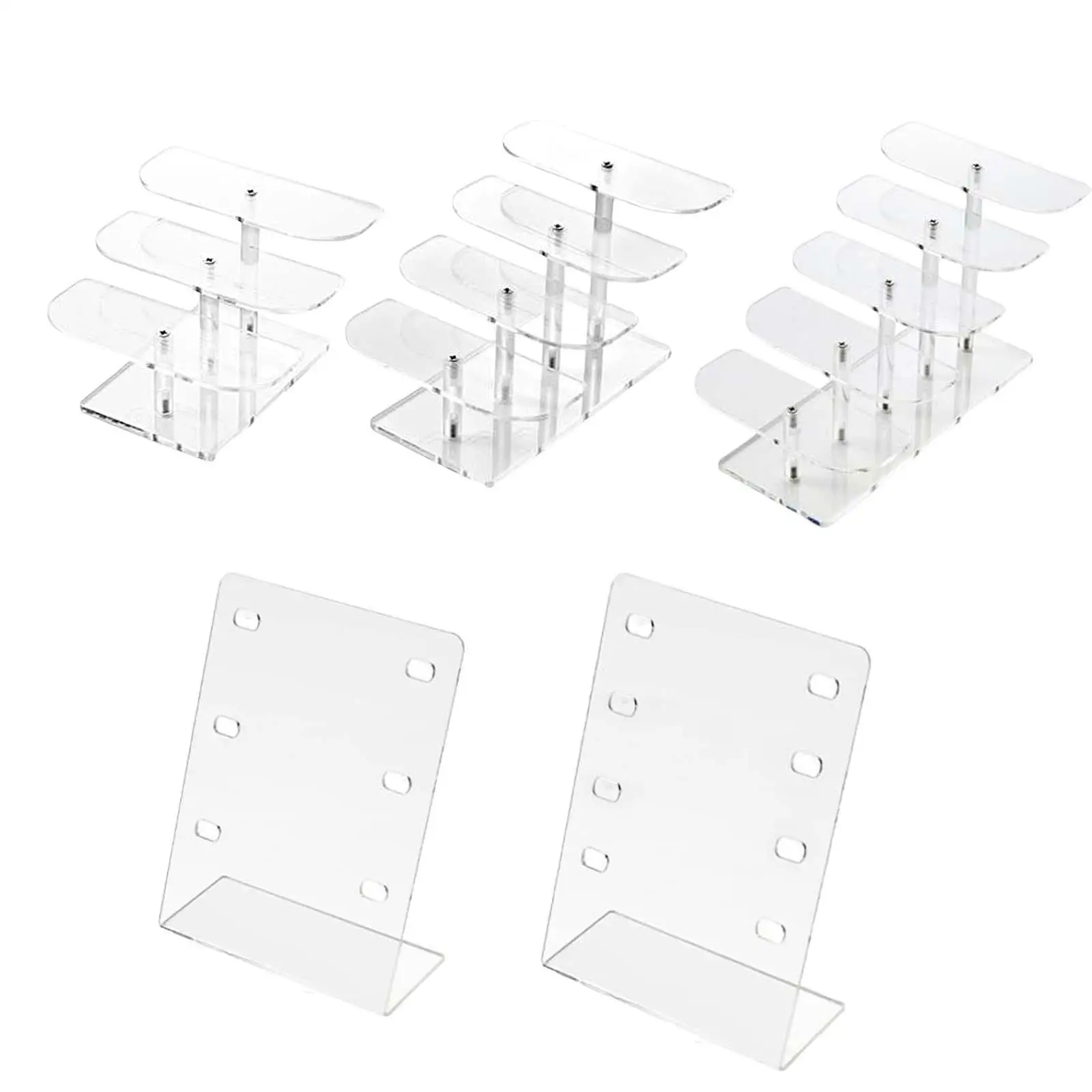 

Подставка для очков, акриловая, прозрачная, коробка для хранения солнцезащитных очков для хранения держатель для показа очков, демонстраци...