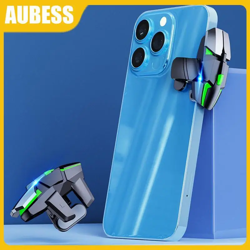 

Zinc Alloy Controller Triggers Universal Six Fingers Fire Aim Button Mechanical Stable Game Pad Accessories 4.5-7.1 Inch