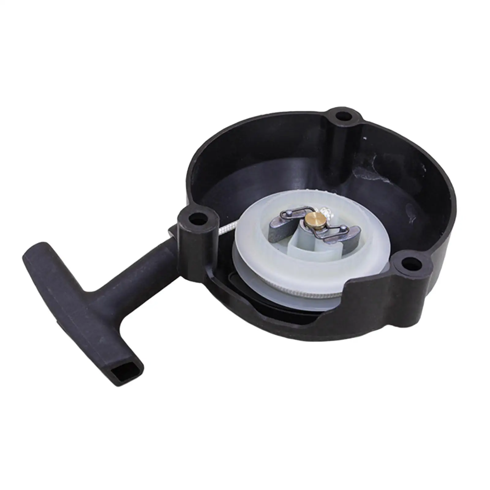 

Reliable Hand Pull Disc Starter Assembly, Durable Comfortable Handle Stable for BR600 Parts Accs Attachments Lawn Mower
