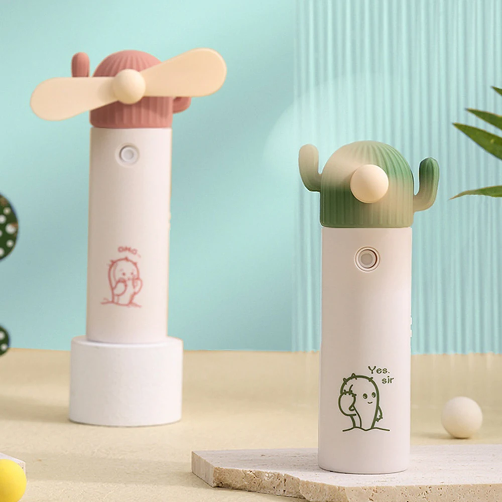 

Humidification Spray Air Cooler Spray Fan Modern Minimalist Usb Charging Small Fan Office Water Replenishment Cooling Fan Home