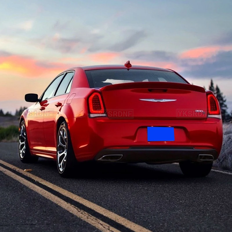 Для Chrysler 300 300c 300s 2011 12 13 14 15 16 17 18 задний спойлер багажника Высокое качество ABS крыло