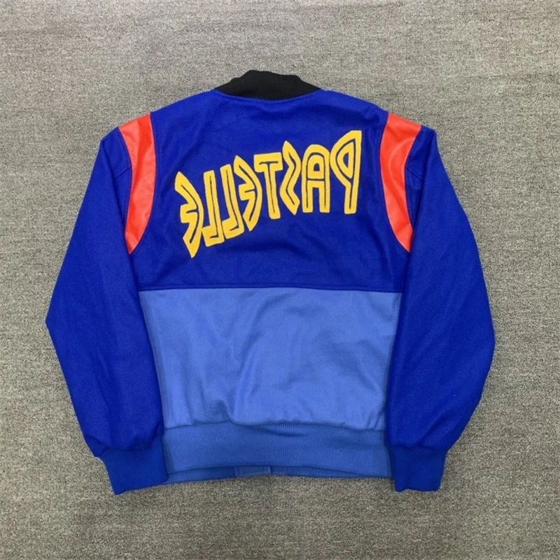 Kanye куртка West Pastelle высокого качества 1:1 Мужская и женская мужская бейсбольная -