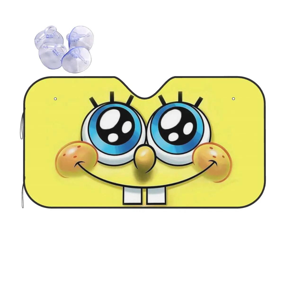 

Funny Slime Foldable Windshield Sunshade 76x140cm Cartoon Aluminium Foil Car Window Windscreen Cover Accessories Covers