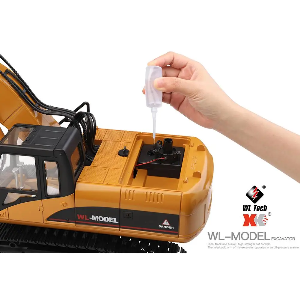 WLtoys 16800 1:16 2 4G RC экскаватор автомобиль игрушки Стайлинг 23CH дорожное строительство