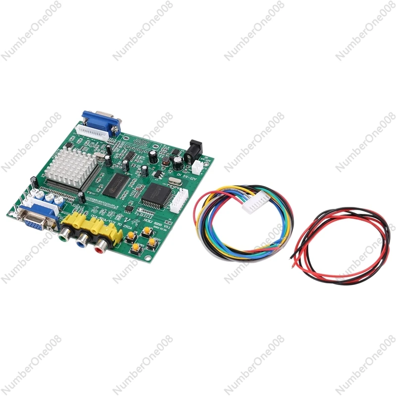 GBS8200 CGA/EGA/YUV/RGB в выход VGA аркадная игра Jamma HD видеоконвертер плата монитор на