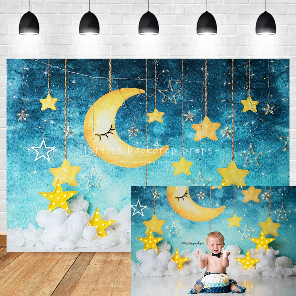 

Фон для детской фотосъемки с изображением алмаза в небе