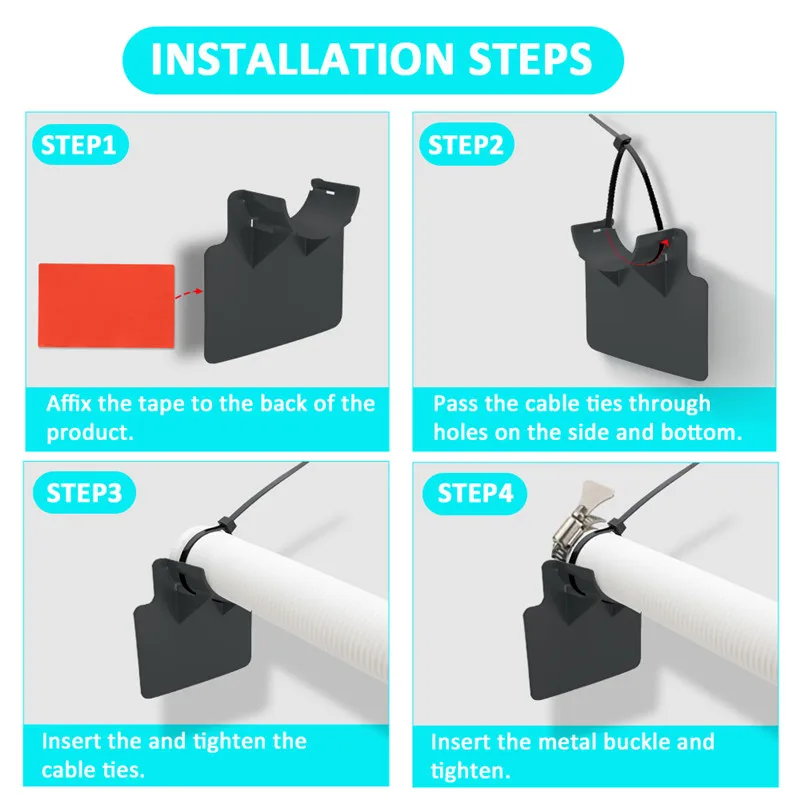 1 шт. держатель для труб бассейна 38 мм |