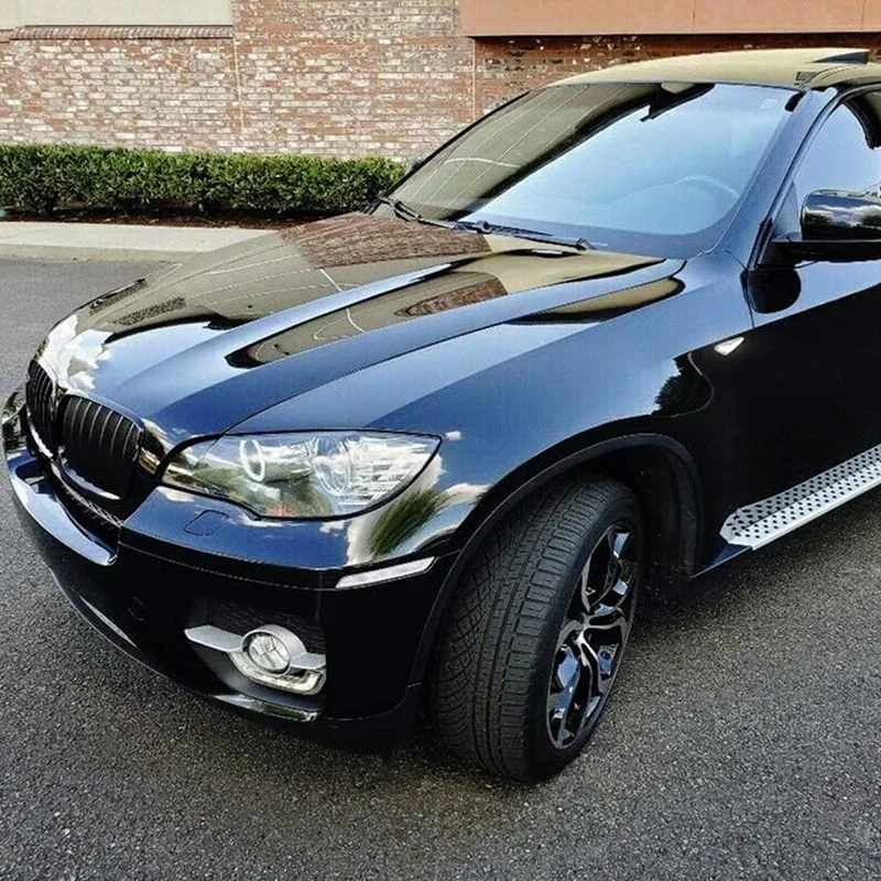 Автомобильная прозрачная линза белая фотовспышка боковой маркер для BMW X3 X5 X6