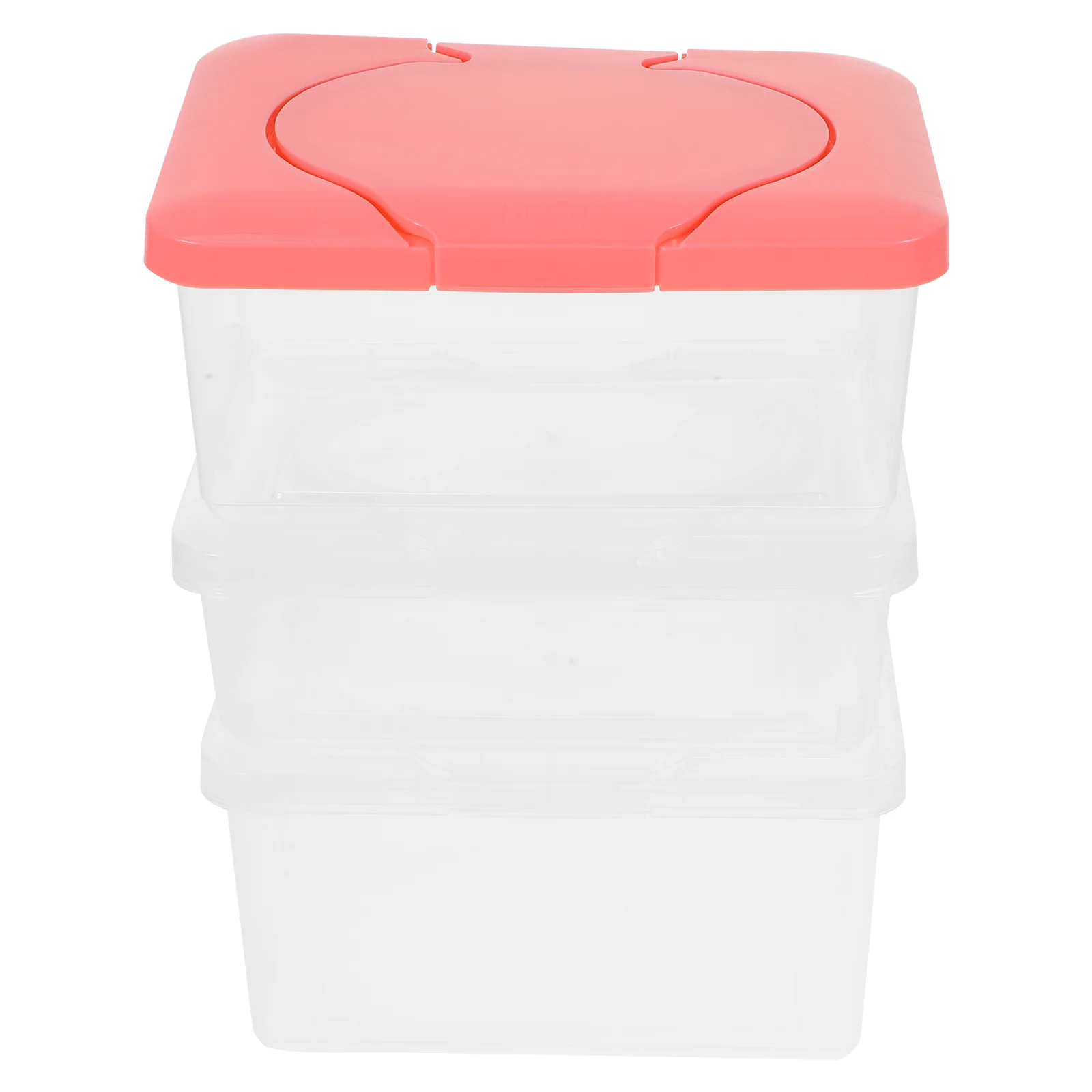 

3 Pcs Baby Wipes Box Holder Bathroom Home Container Portable Case Dispenser Diaper