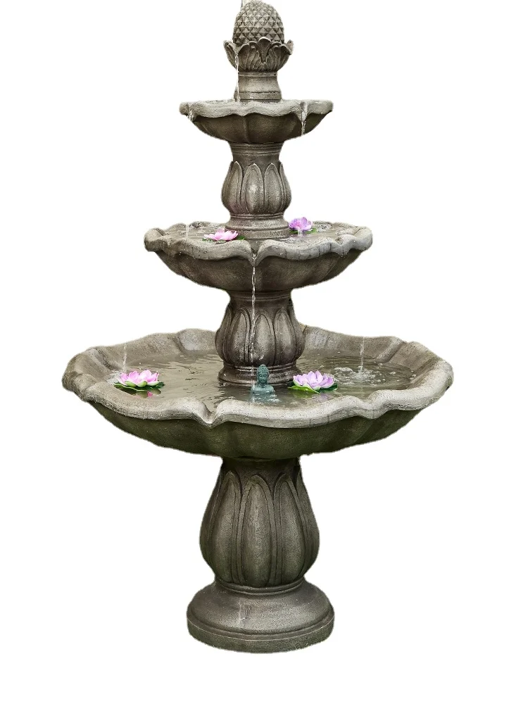

Zc Chinese Outdoor Make a Fortune as Endless as Flowing Water Fountain Decoration Floor Landscape Decoration