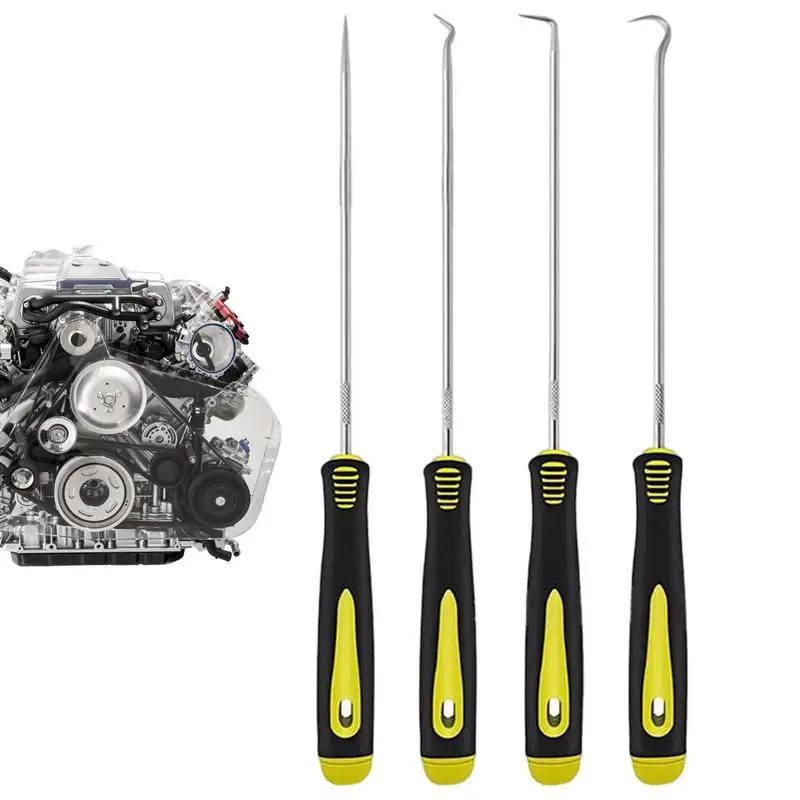 

Pick And Hook Tools Set For Removing Car Auto Oil Seal O-Ring Seal 4Pcs Ring Pick Tools O-Ring Gasket Puller Removing Cotter Pin