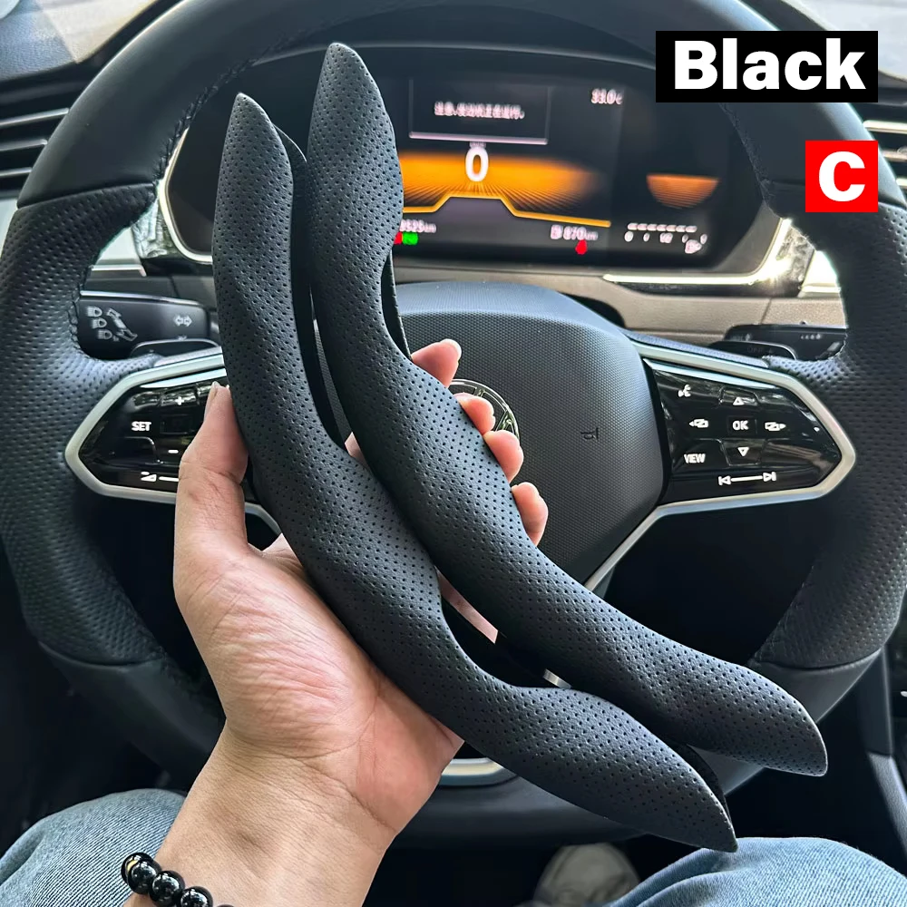 

Комплект Из 2 Противоскользящих Чехлов На Руль Из Углеродного Волокна, 38 См, Универсальные, 15 Дюймов, Для Lada Vesta, Niva 4x4