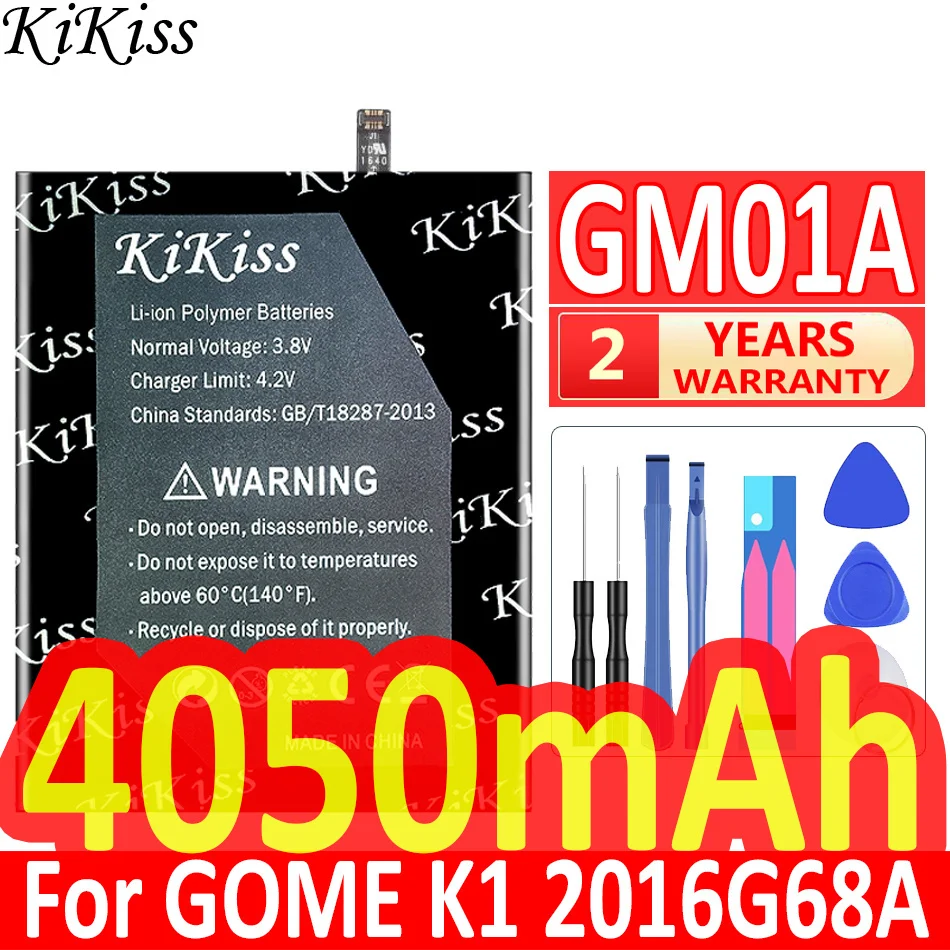 Аккумулятор KiKiss для GOME U9/U7mini U7 mini/U7/S1/K1/note C72/T1 GM2017D07A 2016G68A аккумулятор + номер