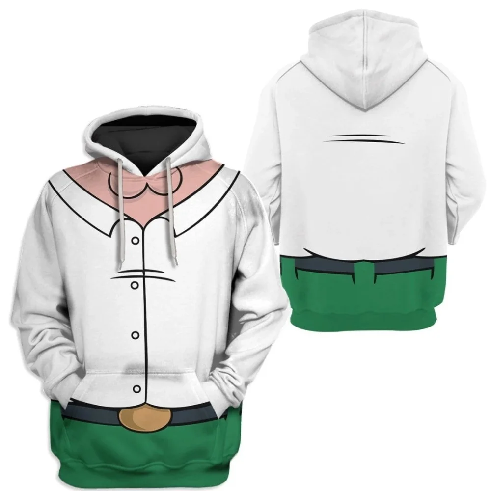 

Fashion Men's Hoodie Cartoon Family Guy 3d Print Hoodie