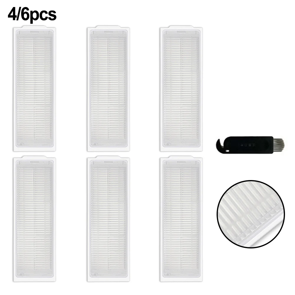 

6/4 Pcs Filter For Xiaomi Self-Cleaning Sweeping Mopping Robot MJSTP Replacement Home Appliance Spare Parts Filter Cleaning