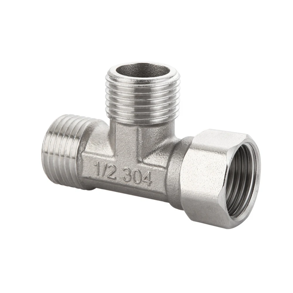 

Ideal T Adapter 3 Ways Valve for Bathroom Toilet Durable Stainless Steel Premium Safety Features Enjoy High Water Pressure
