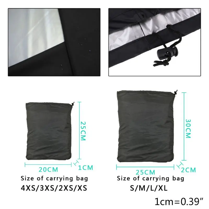 

BBQ Cover Outdoor Dust Waterproof Weber Heavy Duty Grill Cover Rain Protective Outdoor Barbecue Cover Round Bb