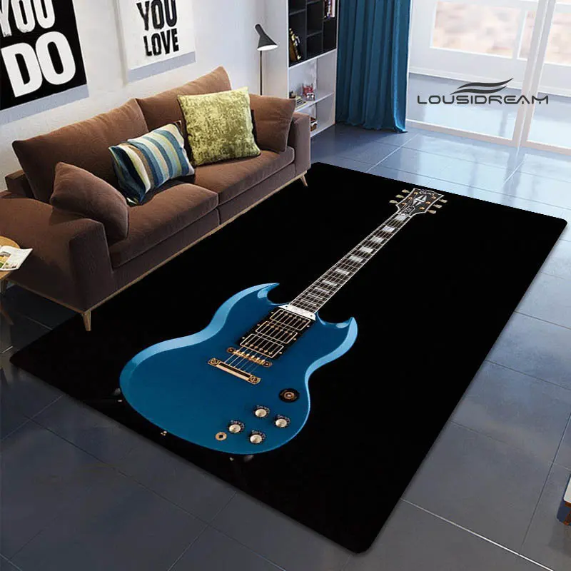 Коврик LOUSIDREAM с принтом гитары Gibson