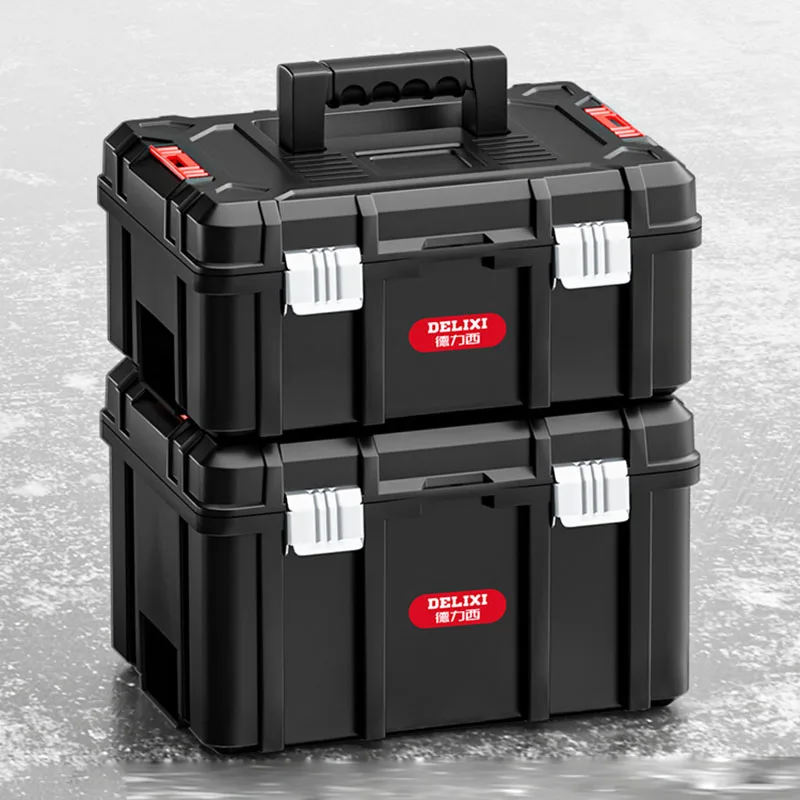 Large Storage Tool Box Hardware Empty Boxs Waterproof Shockproof Plastic Case Anti-fall Safety Potable Screwdriver Toolsbox