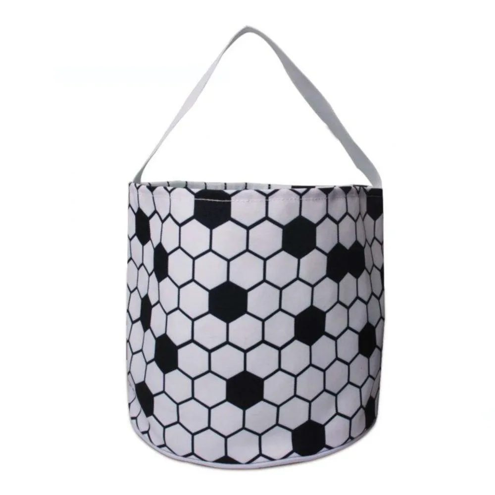 25Pcs US Warehouse RTS 2023 Halloween Personalized Gifts Candy Pumpkin Bucket Trick or Treat Halloween Tote Bags Bucket Bag Domi