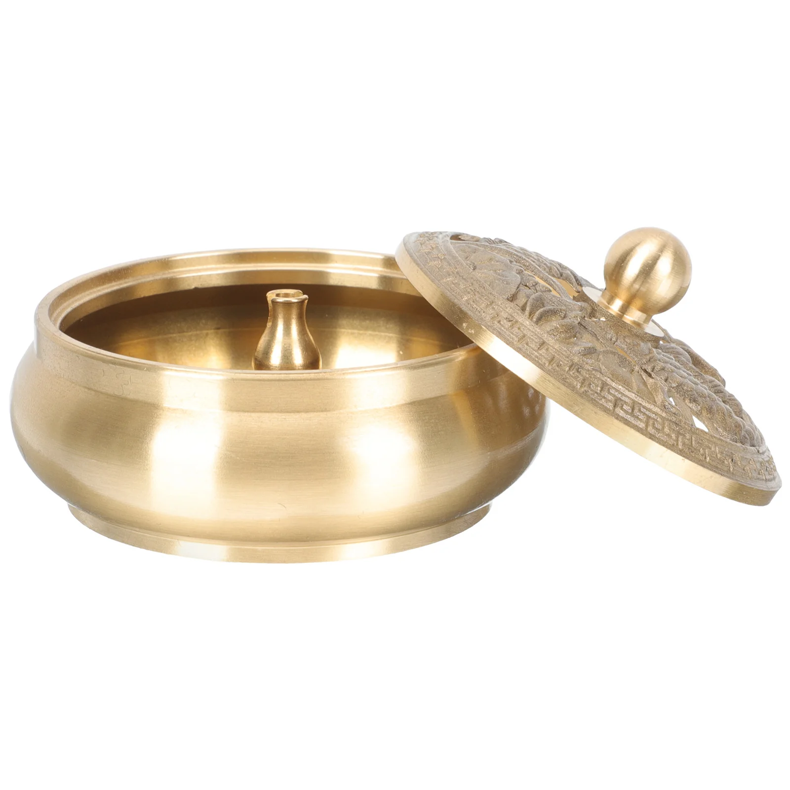 

Burner Holder Cone Coil Vintage Stick Chinese Bowl Scent Charcoal Retro Aromatherapy Furnace Japanese Yoga Meditation