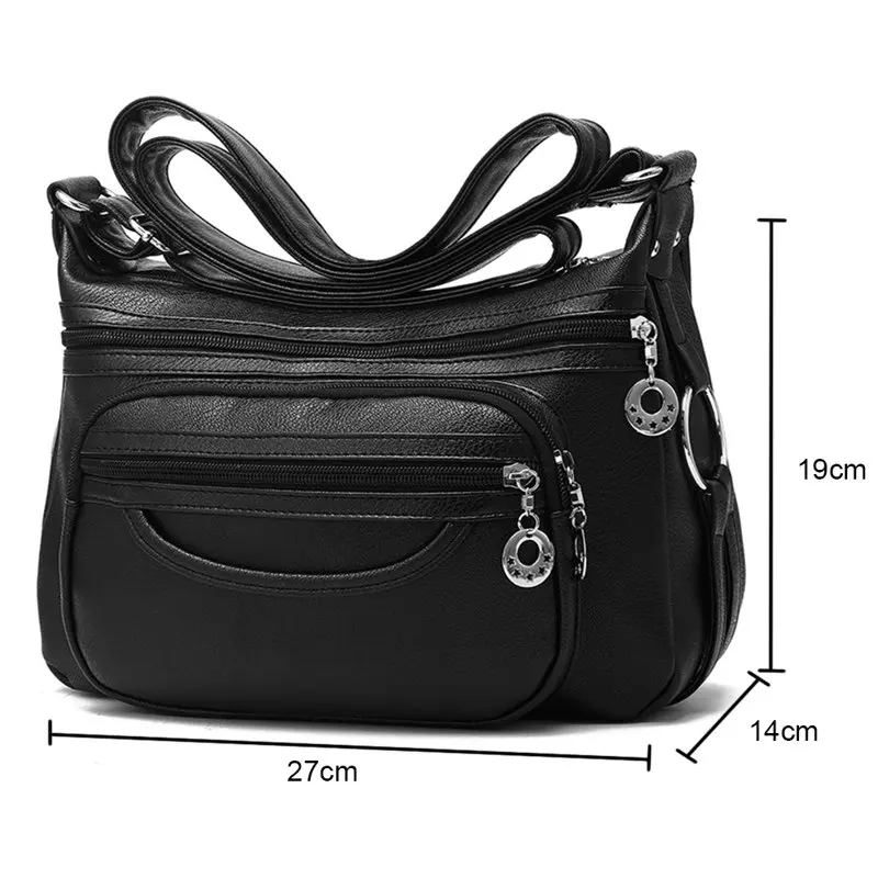 Women Large-capacity Crossbody Bags Lightweight Messenger Purses and Handbags