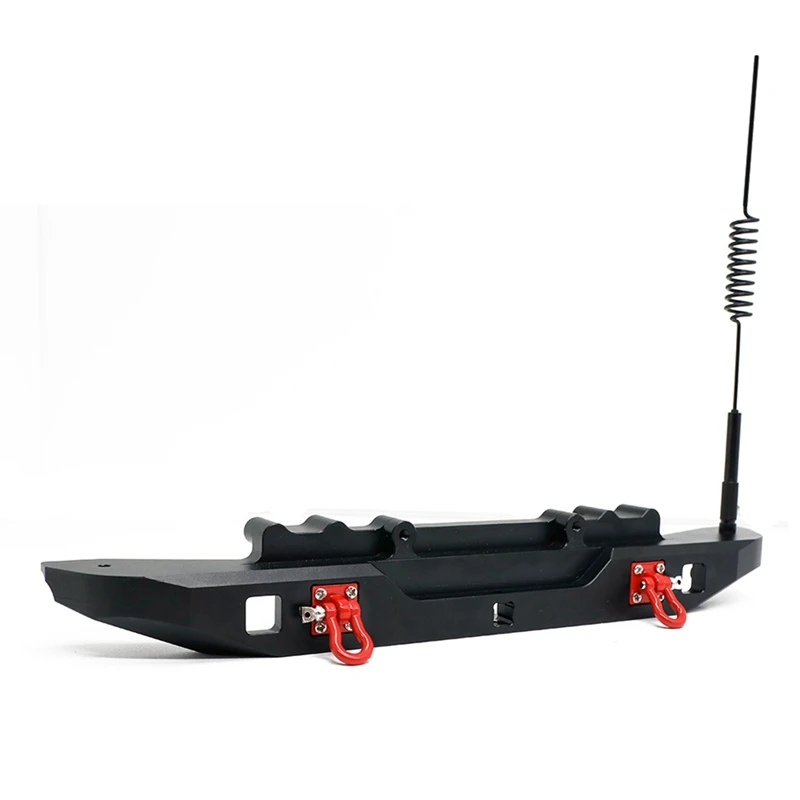 

Metal Rear Bumper With Tow Hook Antenna For Yikong YK4082 1/8 RC Crawler Car Upgrades Parts Accessories