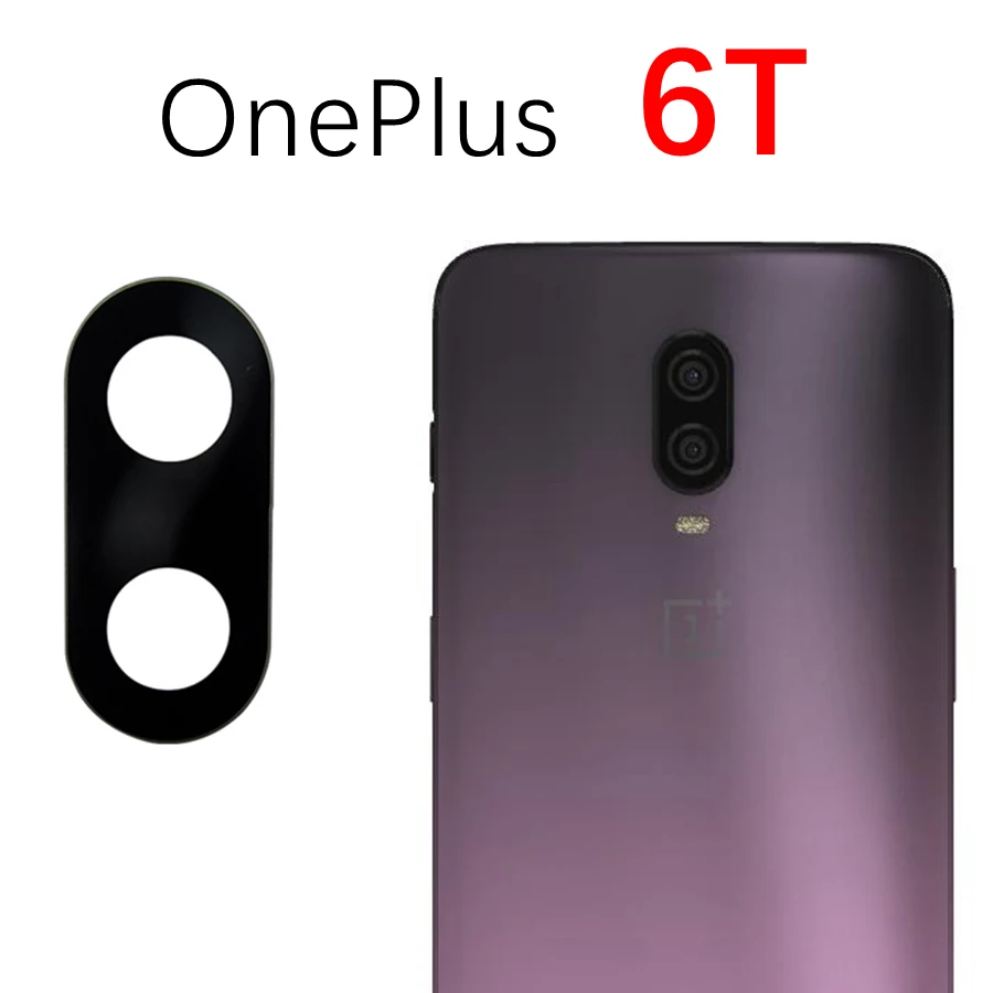 Стеклянный объектив задней камеры для OnePlus 3 5 5T 6 6T 7 7T 8 8T 9 Pro Nord N100 сменная