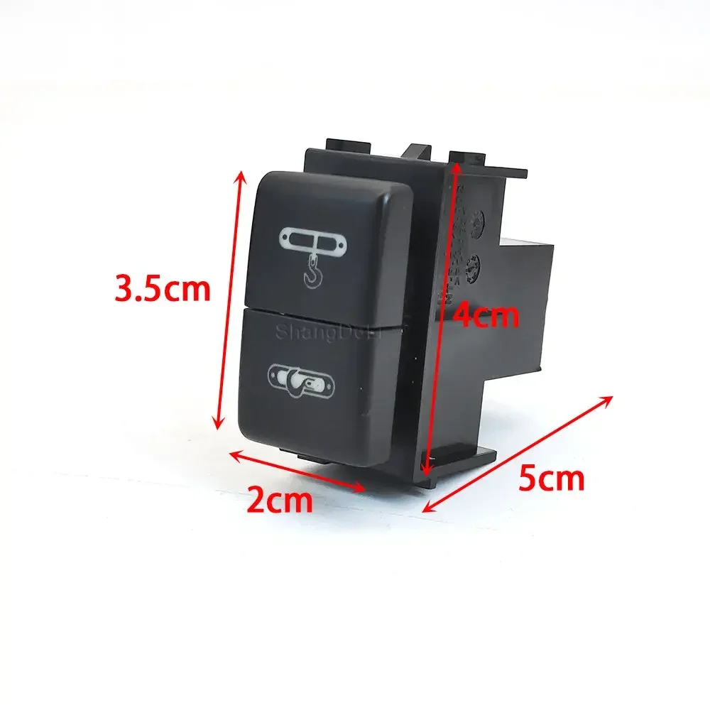 1-комп. светодиодный двойной переключатель крюк для грузовика кнопка включения и