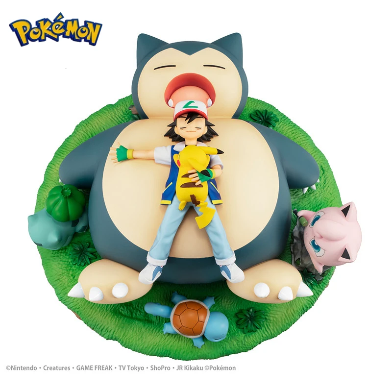 

Покемон приключения мультфильм серия Сквиртл Пикачу Bulbasaur Ash Ketchum мультфильм Коллекционная модель игрушка Аниме Фигурки игрушки
