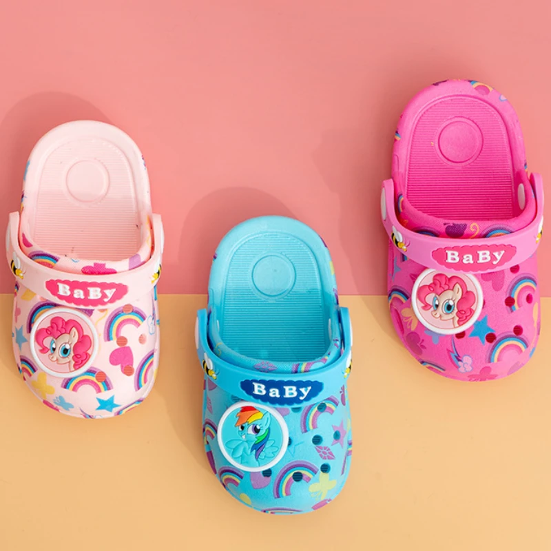 

Детские тапочки Xiao Ma Baoli Xia От 1 до 3 лет, нескользящая обувь для малышей, детская пляжная обувь Baotou, сандалии для мальчиков и девочек