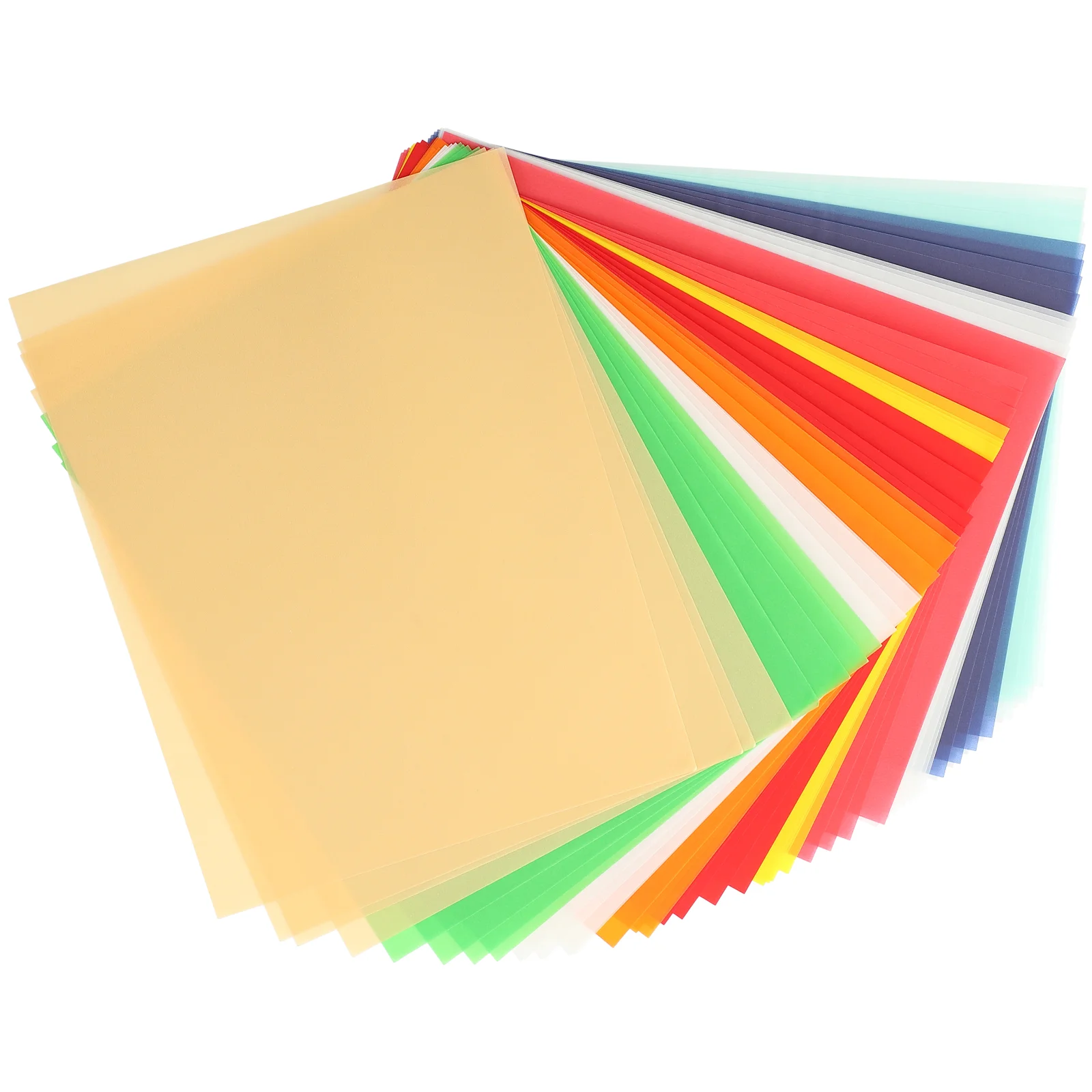

Tailor Tracing Paper Sheets for Temporary Marking Sewing Fabric Craft Calligraphy Copy Paper 40pcs ( Assorted Color )