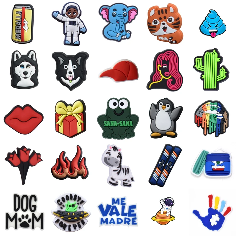 

Kids Gifts Girl Men Para Pins Women Charm Decorations for Crocs Shoe Charms Set Jeans Packs Wholesale Bulk Shoes Accessories Boy