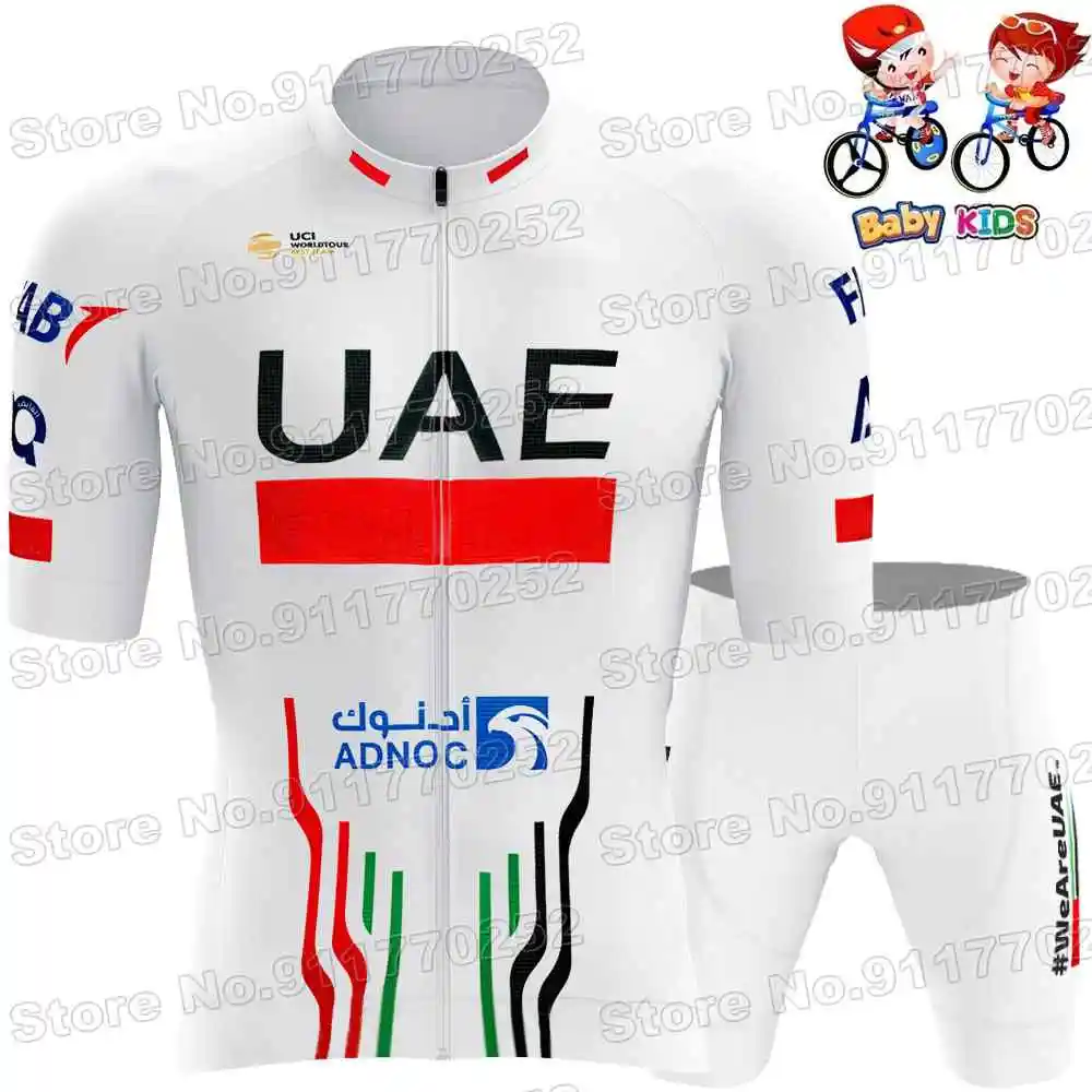 Комплект одежды для мальчиков и девочек из джерси футболки велоспорта