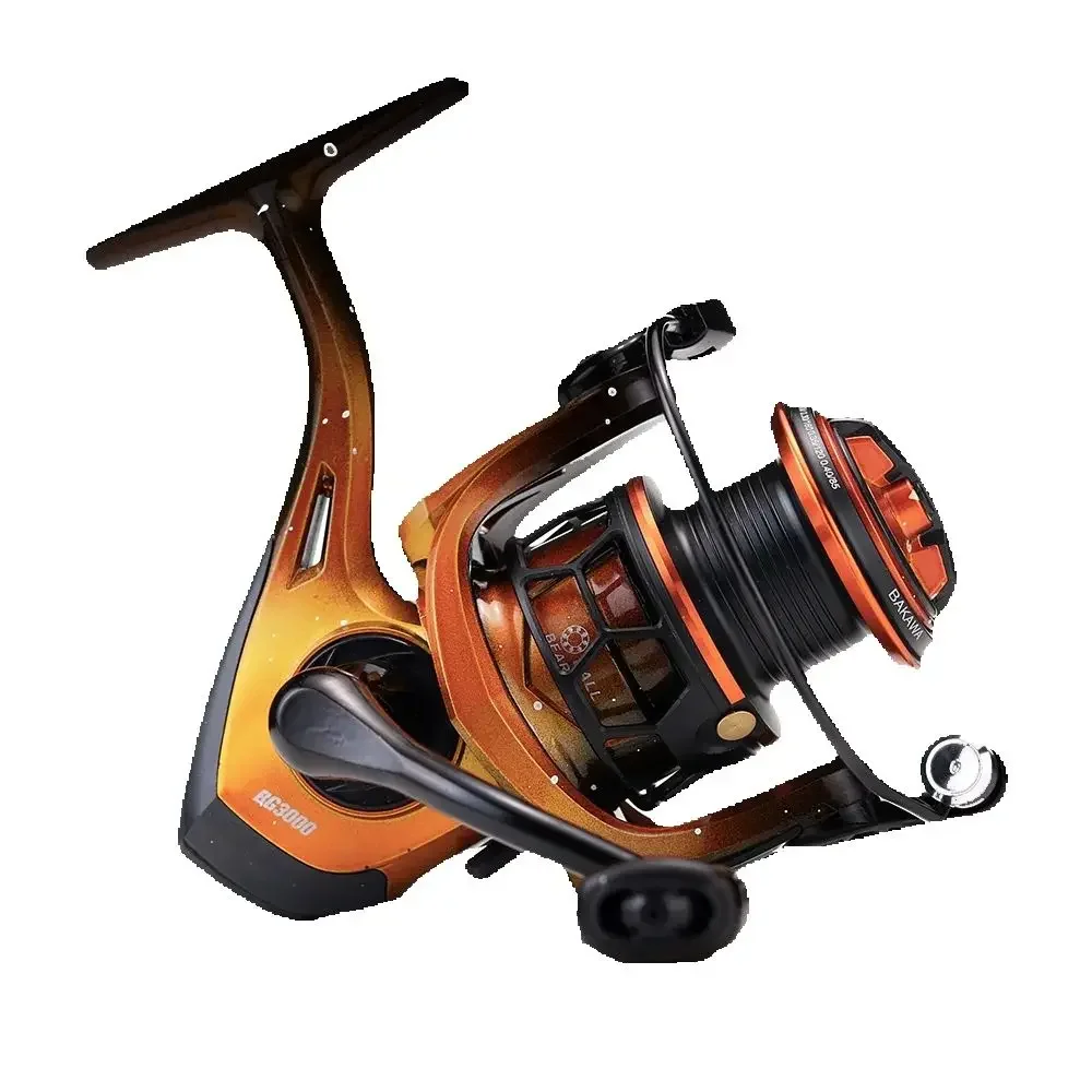 Спиннинговая рыболовная катушка JOSBY цельнометаллическая леска чашка Pesca 1000 2000 3000