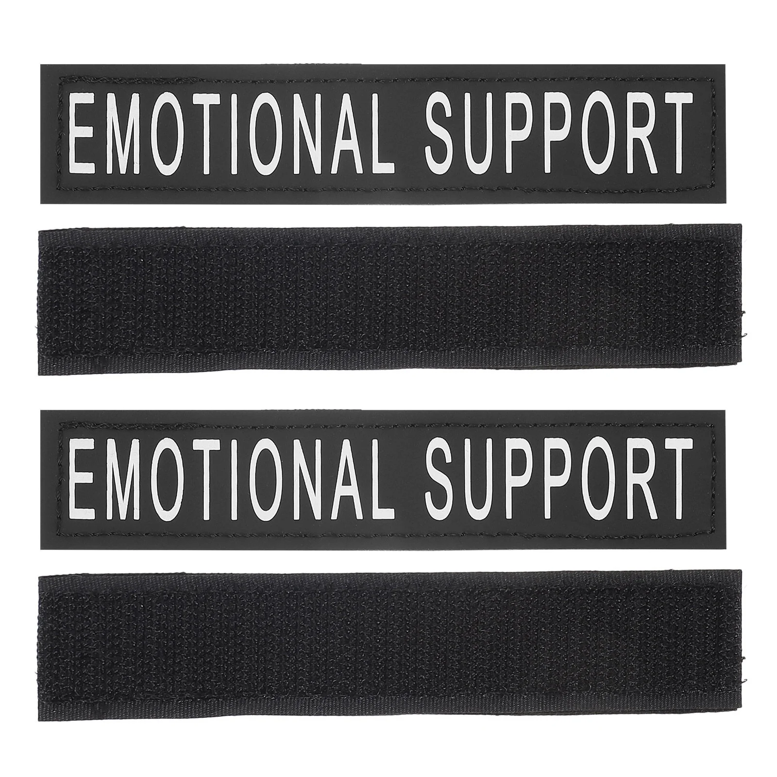 

Dog Bridle Vest Patches Pet Harness Stickers Reflective Strap Self-adhesive Decked Accessories