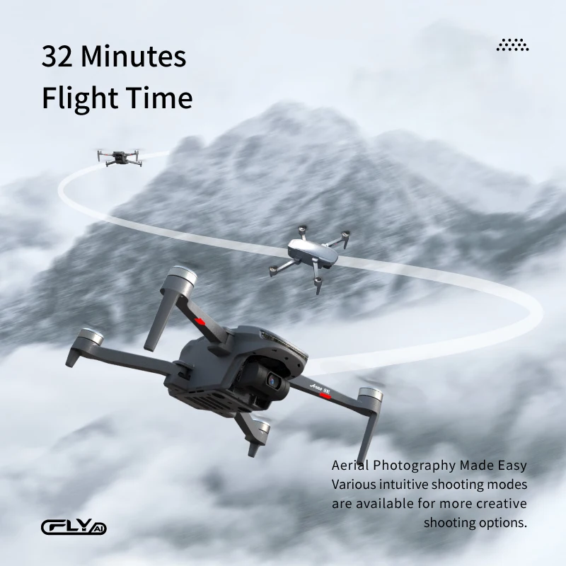 C-FLY Arno SE Дрон с 2 7 K HD камерой Профессиональный gps 32 мин. полета 3-осевой карданный