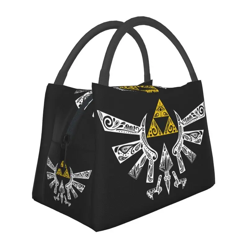 

Hand-held insulated refrigerated simple style lunch bag is convenient attractive, cute, suitable for four family friends picnics