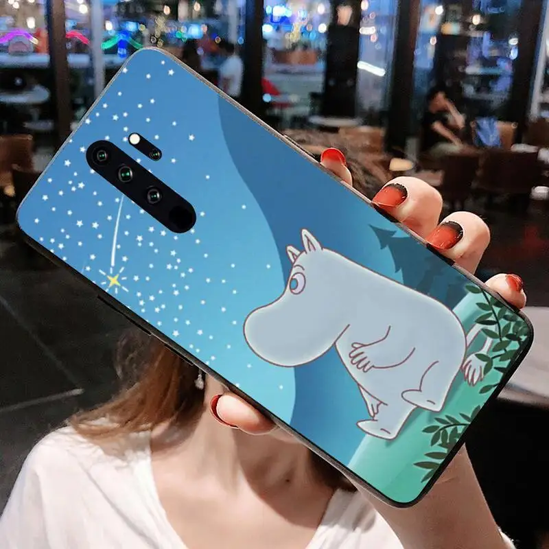 Чехол для телефона Redmi 9A 9 8A Note 11 10 8 8T Pro Max Design-Moomins K20 K30 K40 мультяшный хиппот - купить