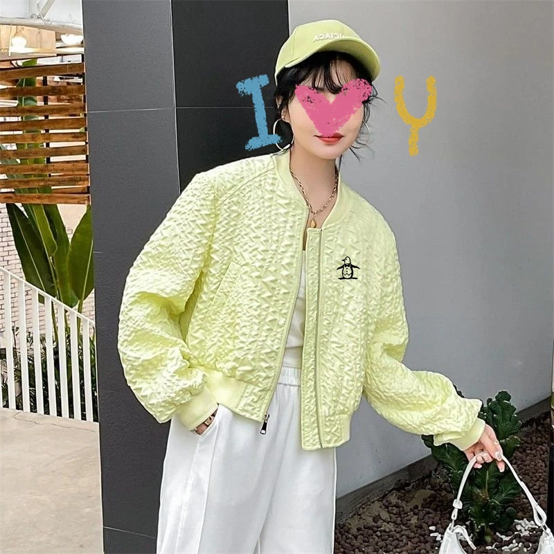 New Women's Golf Set 2023 Women's Golf Set Jacket UTAA Golf Set Women's Spring Jacket Long Sleeve Top Women's Windbreaker Jacket