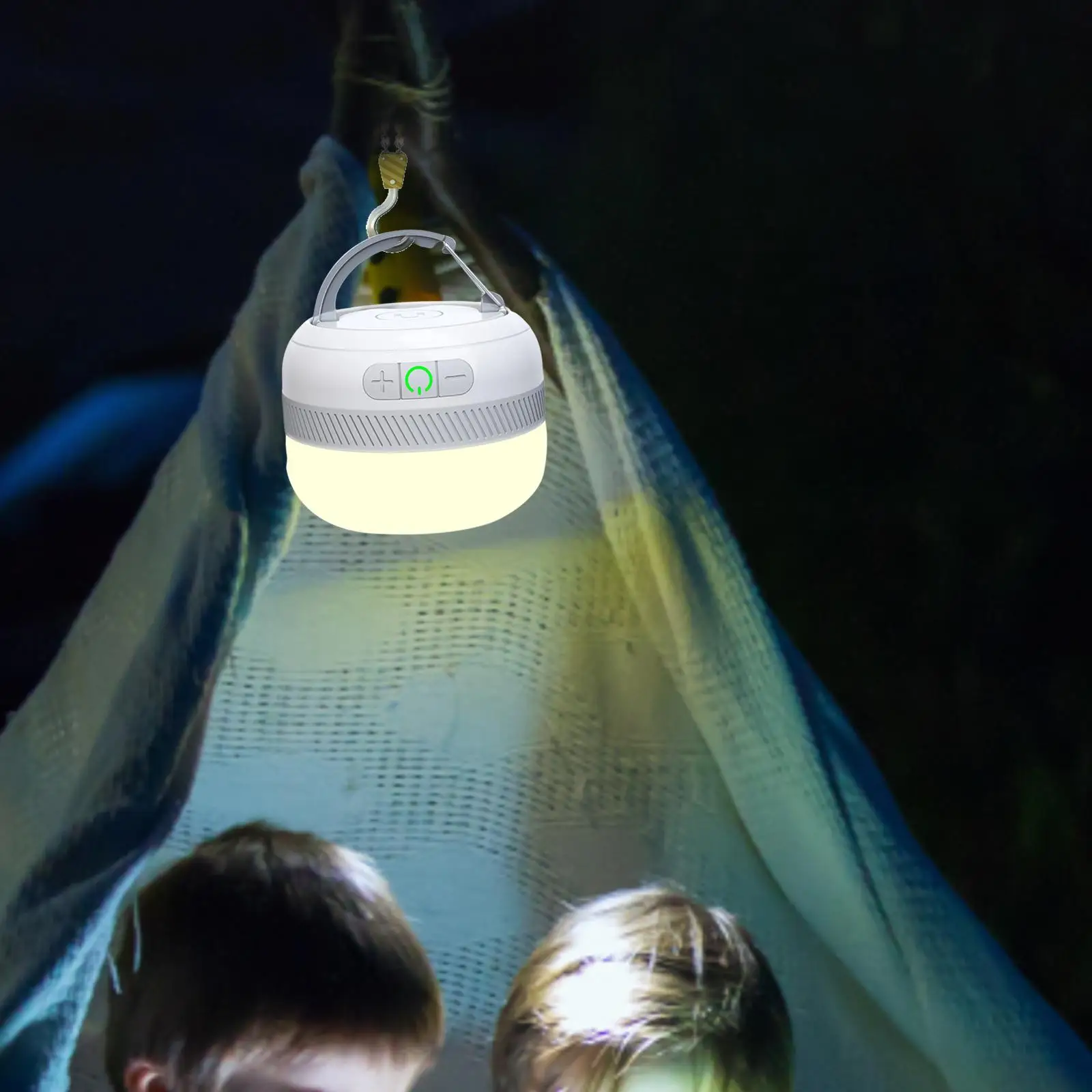 

LED Camping Lantern 5200mAh Power Bank Rechargeable 5 Light Modes Waterproof Flashlight for Backpacking Home Indoor Outdoor BBQ