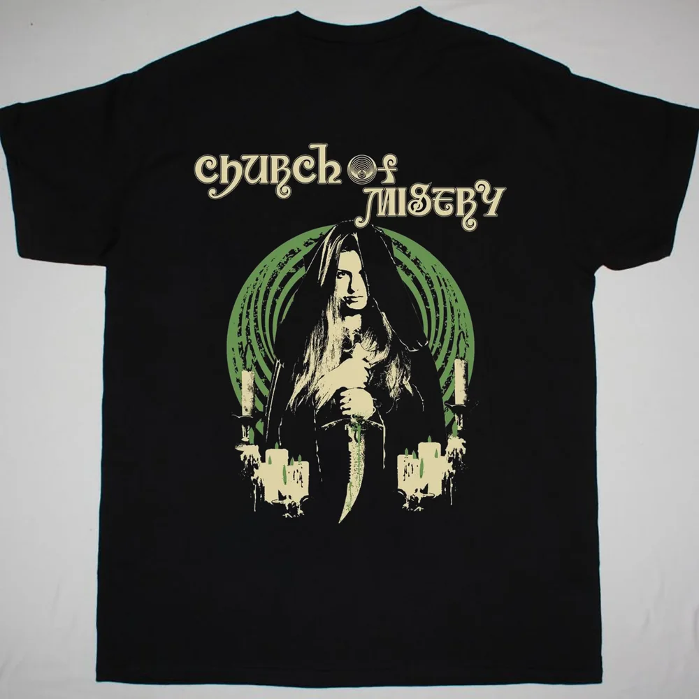 

CHURCH OF MISERY Tour 2023 T-Shirt Short Sleeve Cotton Black Men