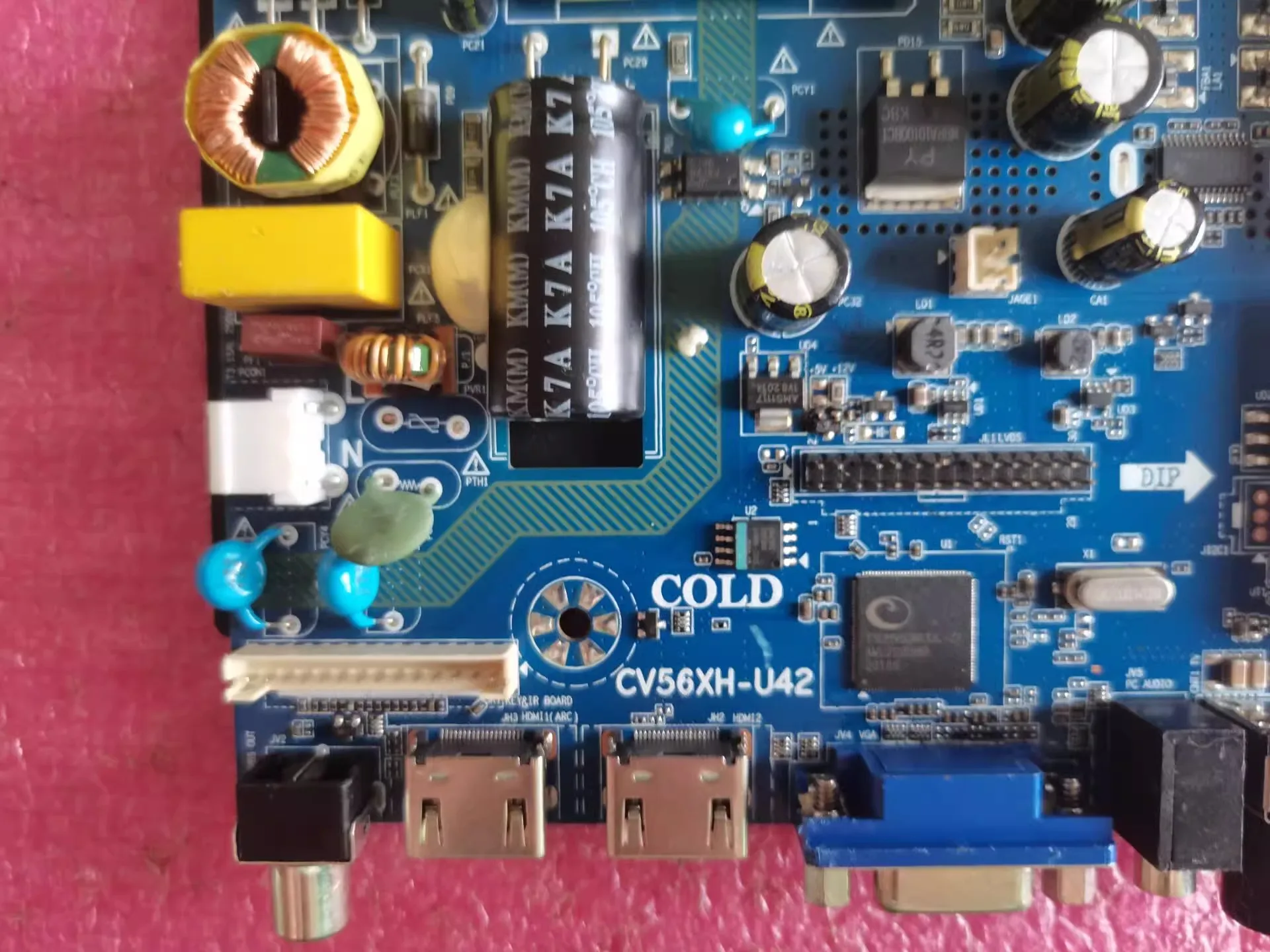 Оригинальная основная плата телевизора CV56XH-U42 CV56BH-Q42 CV59BH-U39 U42 Q42 35 Вт 45