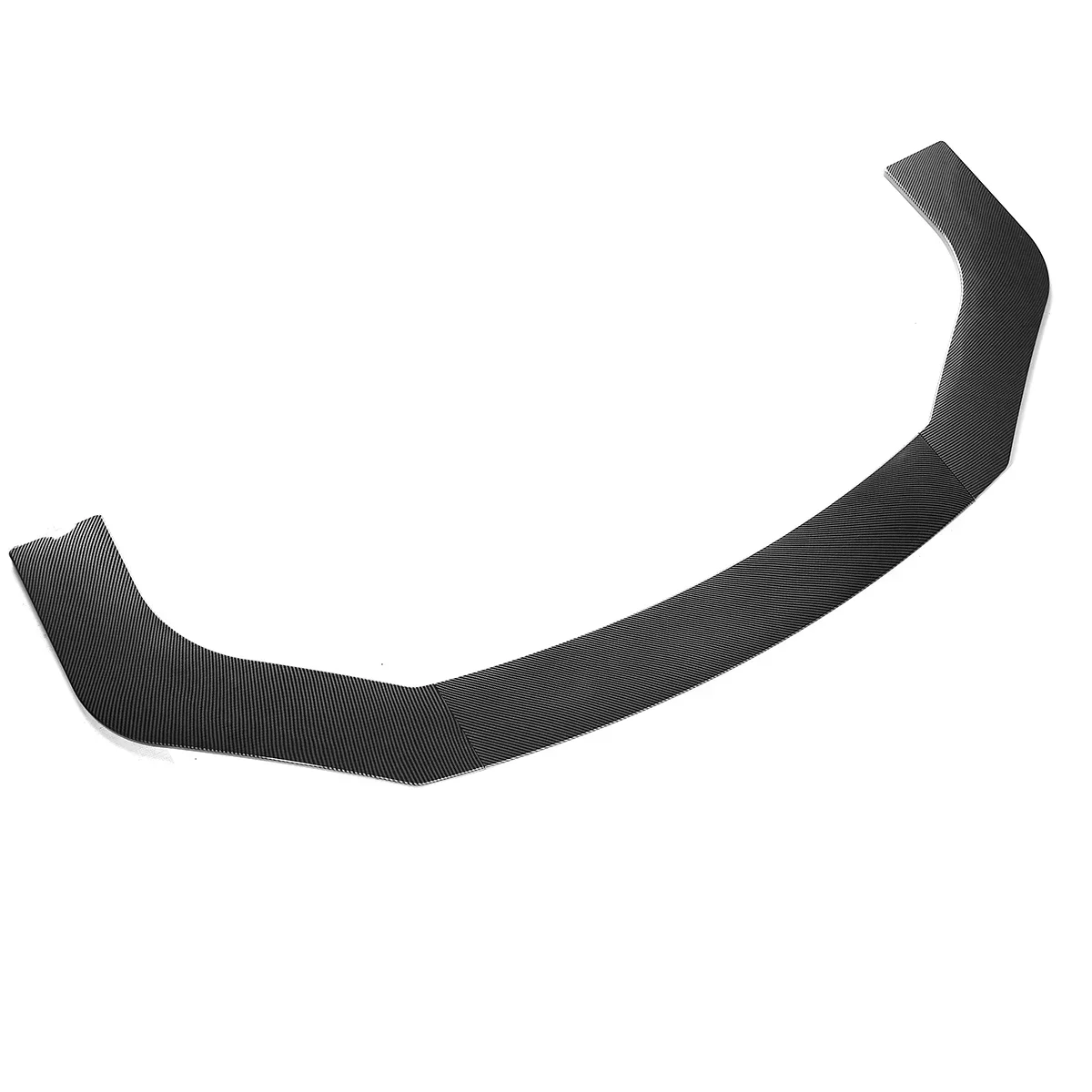 3x Carbon Fiber Look Universal Car Front Lip Bumper Splitter Spoiler Guard For AUDI A3 A4 A5 A6 A7 A8 Q3 Q5 Q7 RS5 Body Kit