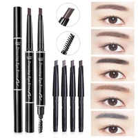 5 colors eyebrow pencil set waterproof long lasting natural wild brows shaping draw eyebrows kit makeup tool