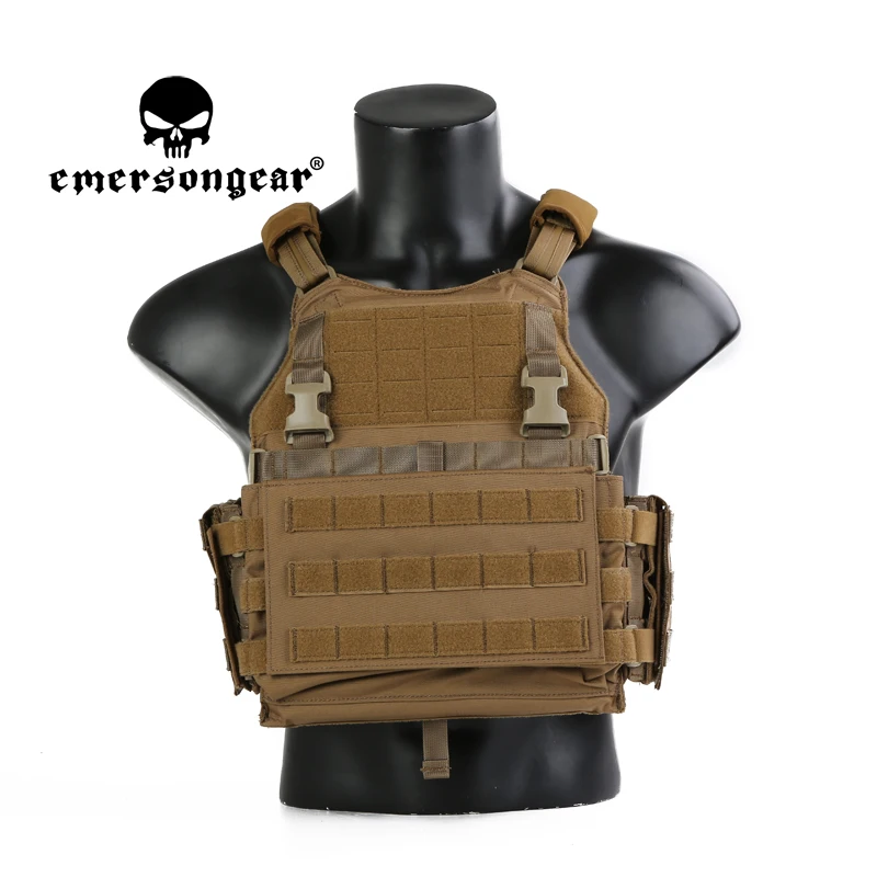 

EMERSONGEAR VS Style SCARAB Tactical Vest Plate Carrier Molle Airsoft Laser Cut Hunting Paintball Protective Gear Body Armor