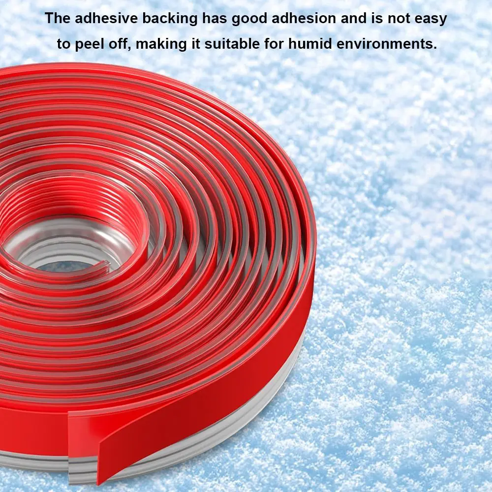 Уплотнительная лента для раздвижных окон 2/4 м самоклеящаяся заполнения зазоров